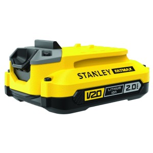 STANLEY แบตเตอรี่ 4.0 Ah 20V รุ่น SB204-B1 ของแท้ 100% ราคารวม VAT แล้ว